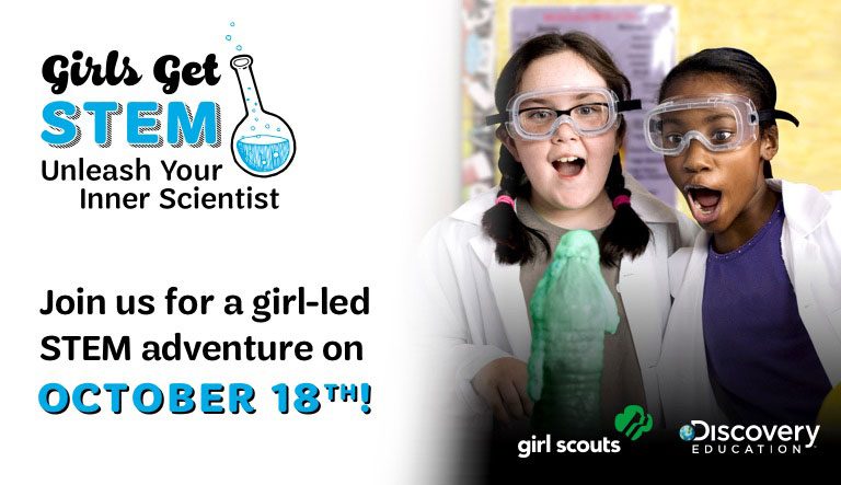 Girl Scouts of the USA and Discovery Education Launch National Initiative to Inspire Young Girls to Pursue Careers in STEM   