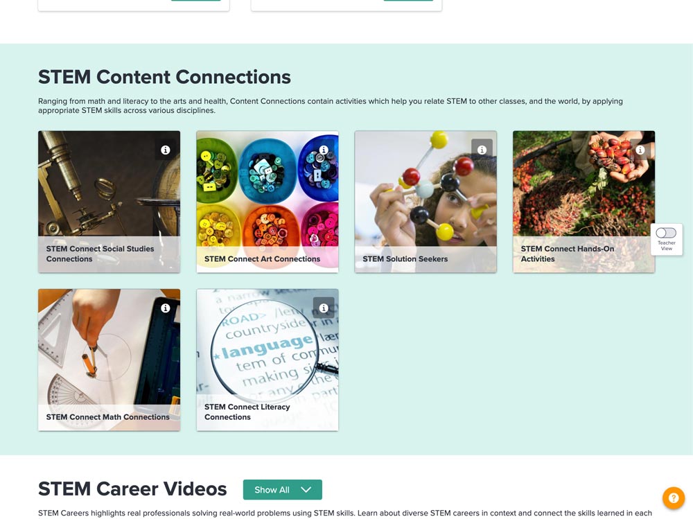 stem connect content collections