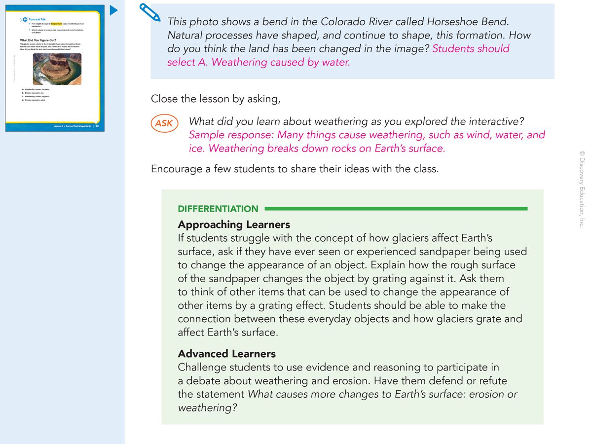 tx differentiated te prompt