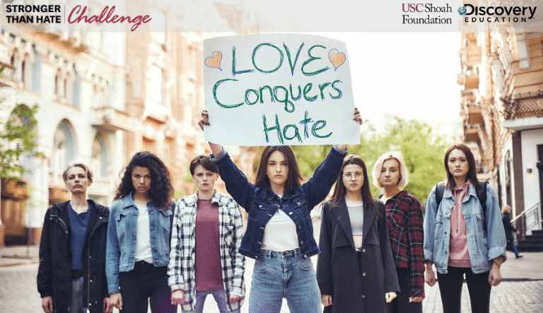 USC Shoah Foundation and Discovery Education Invite Students to Promote Empathy, Understanding, and Respect Through the ‘Stronger Than Hate Challenge’